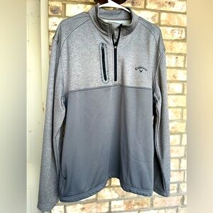 Men’s Callaway 1/4 zip pullover size XL